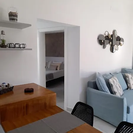 公寓 La Palmera - 2 Bedroom - Playa Roca Sea Front Access - Pool View - Free Ac - Wifi 科斯塔特吉塞